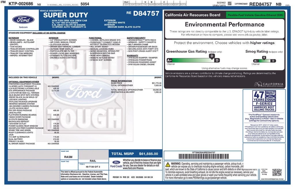 2024 Ford F-250SD XL